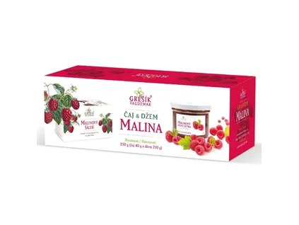 Čaj & Džem MALINA darčekové balenie