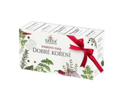 Dobré korenie darčekové balenie spredu